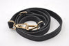 Authentic MIU MIU Leather Chain Tassel 2Way Shoulder Cross Body Bag Black 3587I