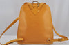 Authentic Louis Vuitton Epi Gobelin Backpack Yellow M52299 LV 3588J
