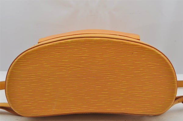 Authentic Louis Vuitton Epi Gobelin Backpack Yellow M52299 LV 3588J