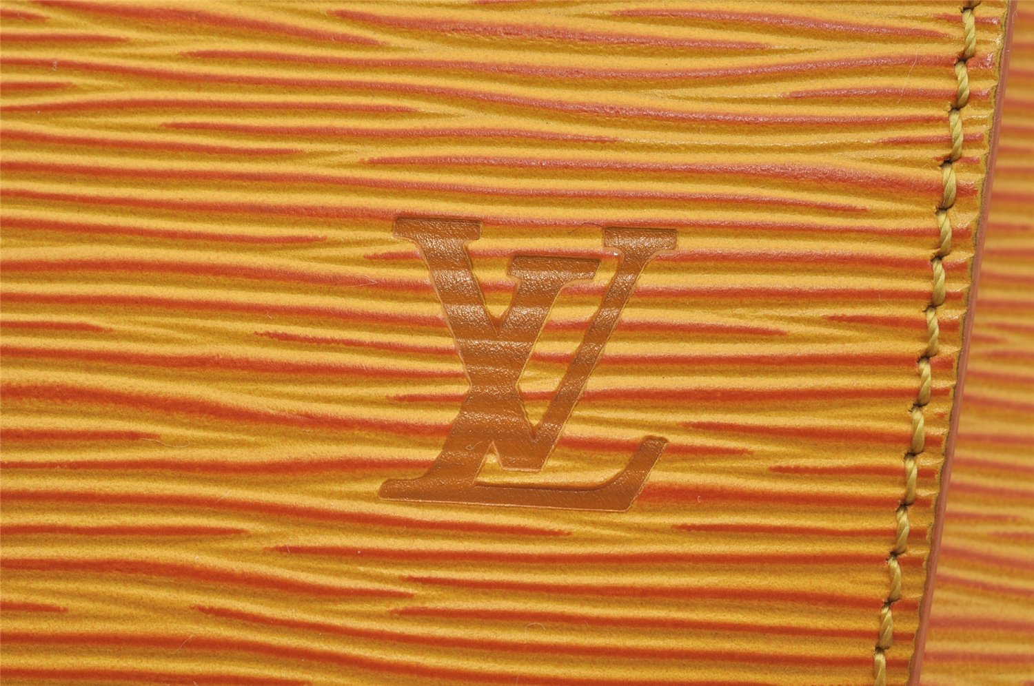 Authentic Louis Vuitton Epi Gobelin Backpack Yellow M52299 LV 3588J