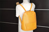 Authentic Louis Vuitton Epi Gobelin Backpack Yellow M52299 LV 3588J