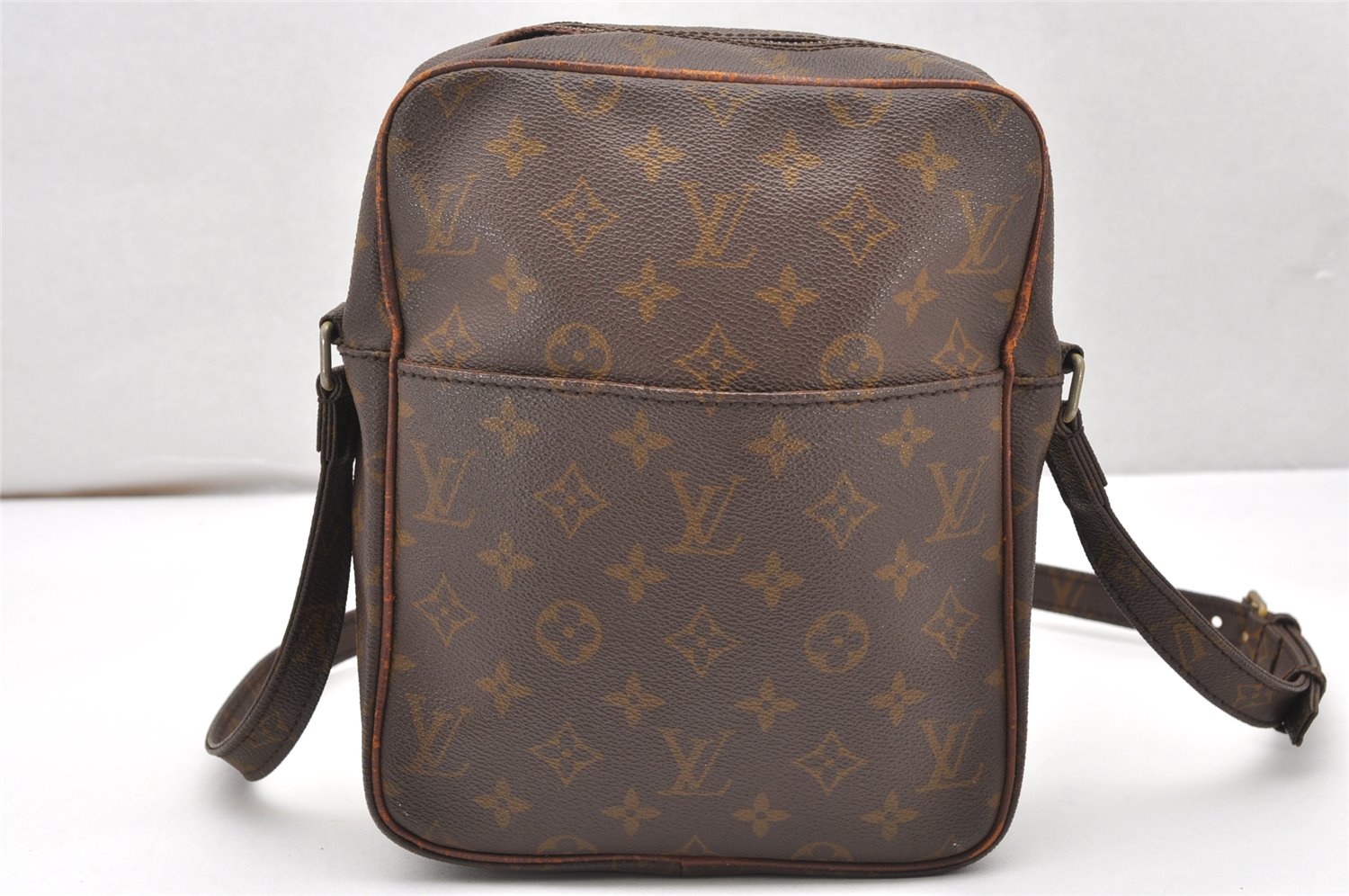 Auth Louis Vuitton Monogram Petit Marceau Shoulder Cross Bag Old Model LV 3589K