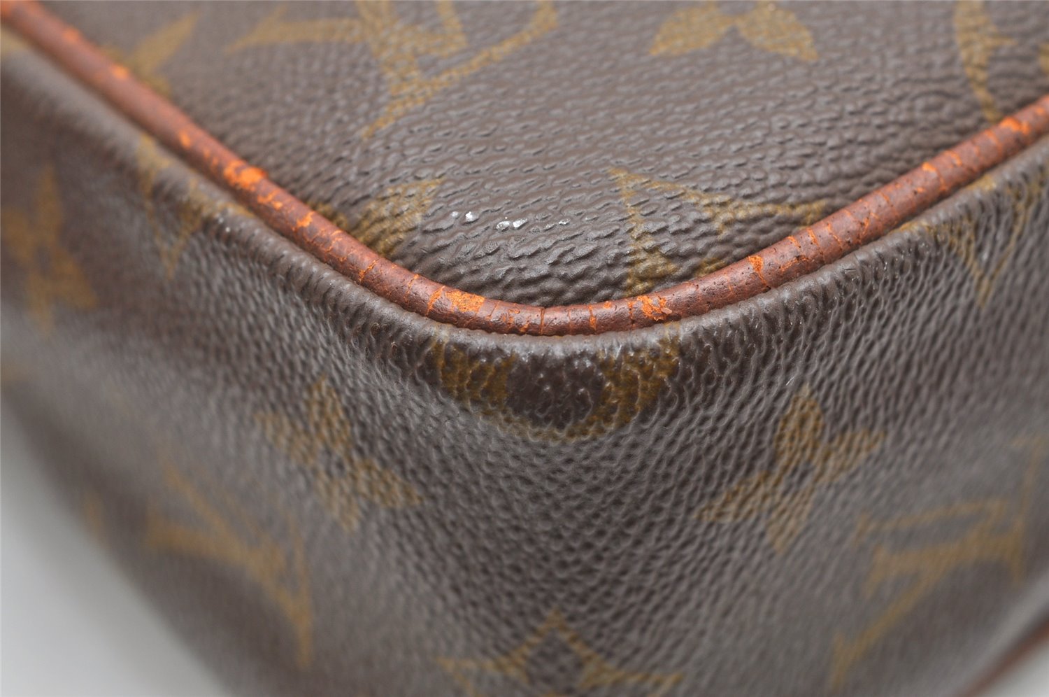 Auth Louis Vuitton Monogram Petit Marceau Shoulder Cross Bag Old Model LV 3589K