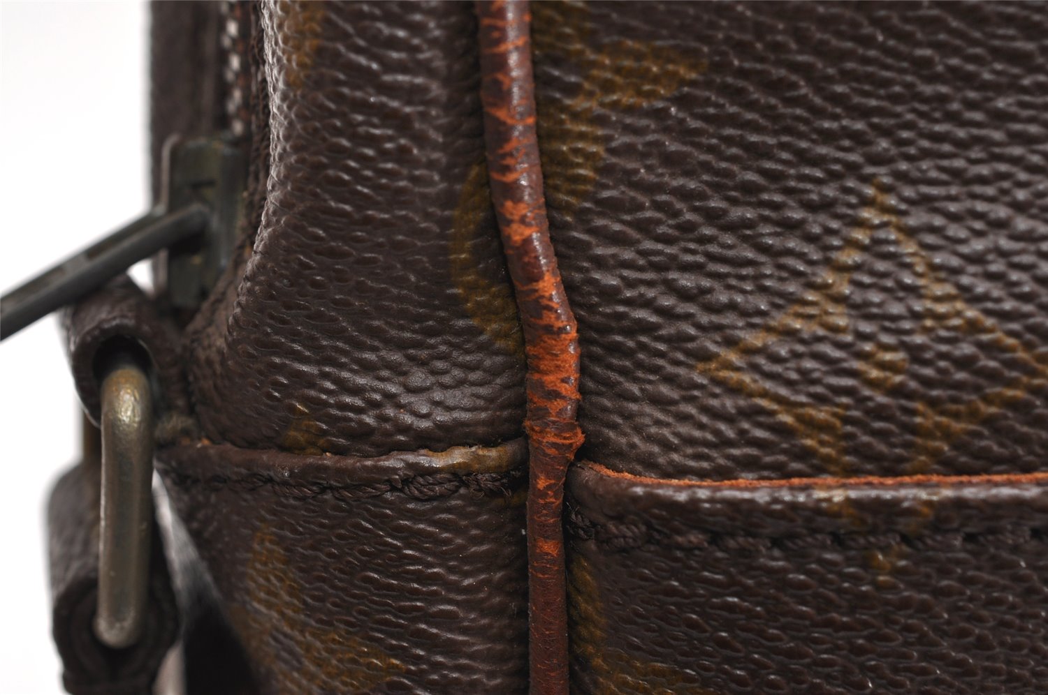 Auth Louis Vuitton Monogram Petit Marceau Shoulder Cross Bag Old Model LV 3589K