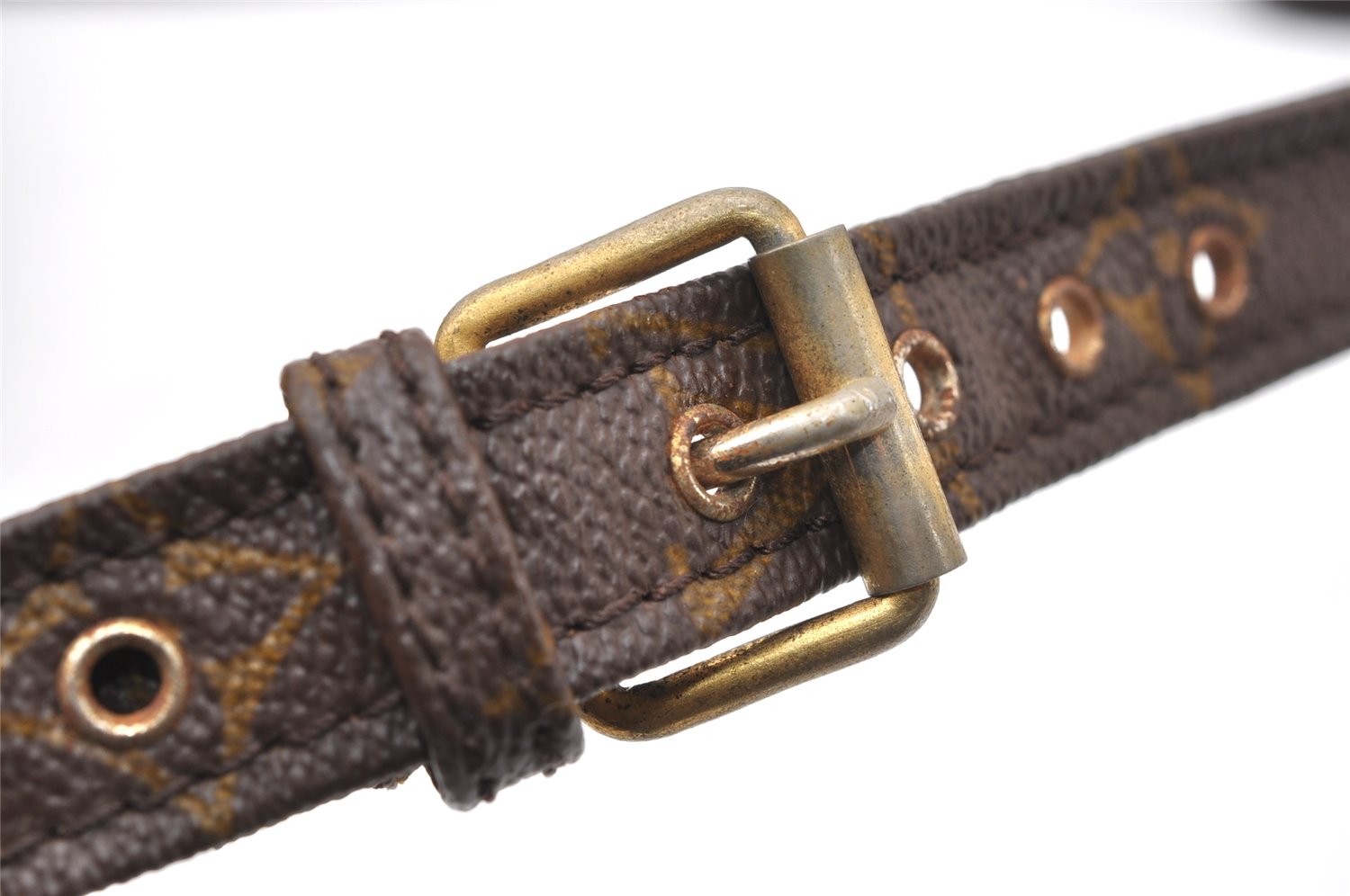 Auth Louis Vuitton Monogram Petit Marceau Shoulder Cross Bag Old Model LV 3589K