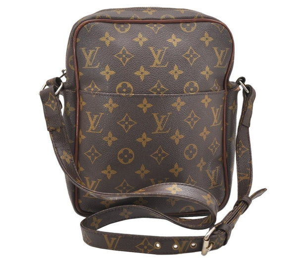 Auth Louis Vuitton Monogram Petit Marceau Shoulder Cross Bag Old Model LV 3590K