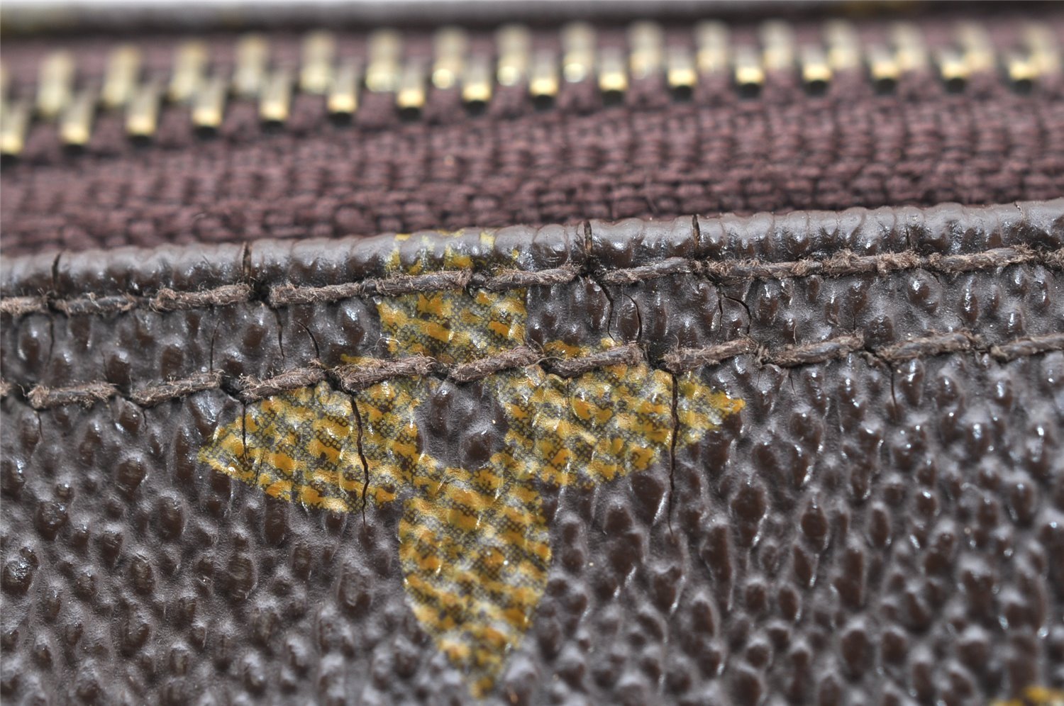 Auth Louis Vuitton Monogram Petit Marceau Shoulder Cross Bag Old Model LV 3590K