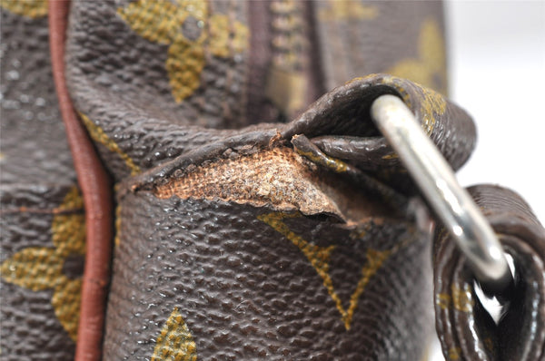 Auth Louis Vuitton Monogram Petit Marceau Shoulder Cross Bag Old Model LV 3590K