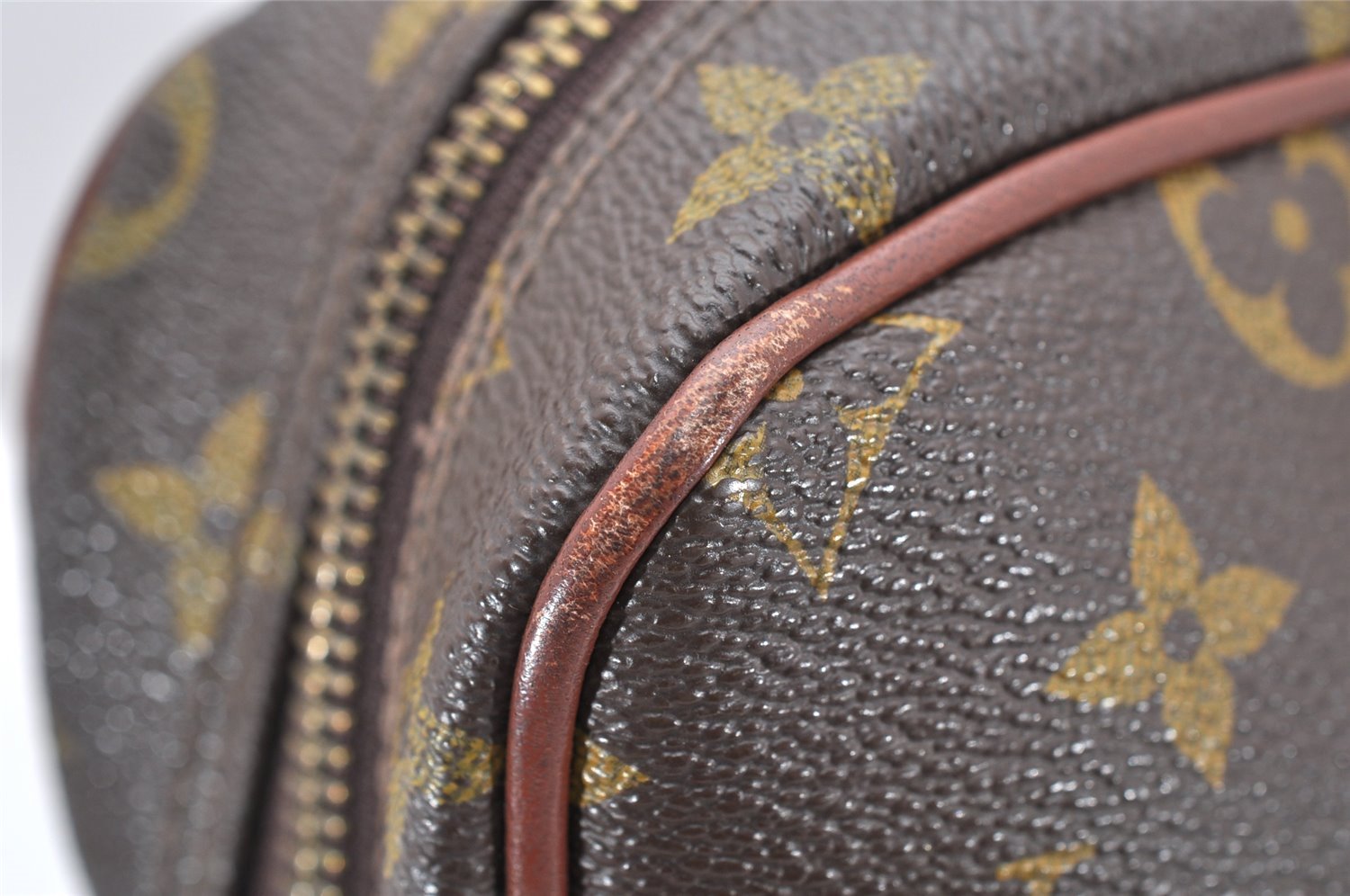 Auth Louis Vuitton Monogram Petit Marceau Shoulder Cross Bag Old Model LV 3590K