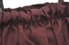 Authentic PRADA Ribbon Nylon Tessuto Leather 2Way Shoulder Tote Bag Purple 3591J