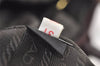 Authentic PRADA Ribbon Nylon Tessuto Leather 2Way Shoulder Tote Bag Purple 3591J