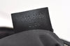 Authentic GUCCI Vintage Shoulder Hand Bag GG Canvas Leather Black 3592I