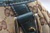 Authentic GUCCI Abbey Shoulder Tote Bag GG Canvas Leather 130736 Brown 3592K