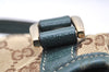Authentic GUCCI Abbey Shoulder Tote Bag GG Canvas Leather 130736 Brown 3592K