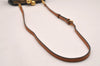 Authentic BURBERRY Vintage Leather Shoulder Cross Body Bag Purse Black 3593J