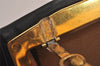 Authentic BURBERRY Vintage Leather Shoulder Cross Body Bag Purse Black 3593J