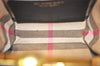 Authentic BURBERRY Vintage Leather Shoulder Cross Body Bag Purse Black 3593J