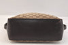 Authentic GUCCI Vintage Shoulder Tote Bag GG Canvas Leather 107757 Brown 3593K