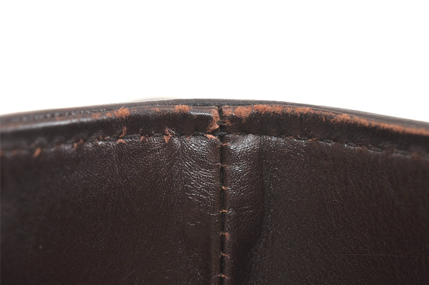 Authentic GUCCI Vintage Shoulder Tote Bag GG Canvas Leather 107757 Brown 3593K