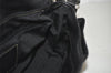 Authentic COACH Signature Shoulder Hand Bag Canvas Leather 1463 Black 3594J