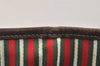 Authentic GUCCI New Britt Shoulder Tote Bag GG Canvas Leather 169945 Brown 3594K