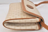 Authentic GUCCI Micro GG PVC Leather Shoulder Cross Body Bag Purse Beige 3595K