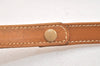 Authentic GUCCI Micro GG PVC Leather Shoulder Cross Body Bag Purse Beige 3595K