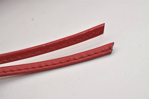 Authentic Louis Vuitton Epi Noe Shoulder Drawstring Bag Red M44007 LV 3596J