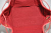 Authentic Louis Vuitton Epi Noe Shoulder Drawstring Bag Red M44007 LV 3596J
