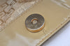 Authentic GUCCI Bamboo Square GG Shoulder Bag Suede Leather 96059 Beige 3596K