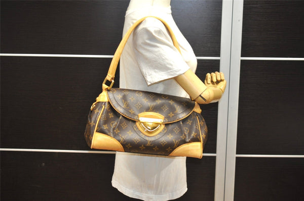 Authentic Louis Vuitton Monogram Beverly MM Shoulder Hand Bag M40121 LV 3598I