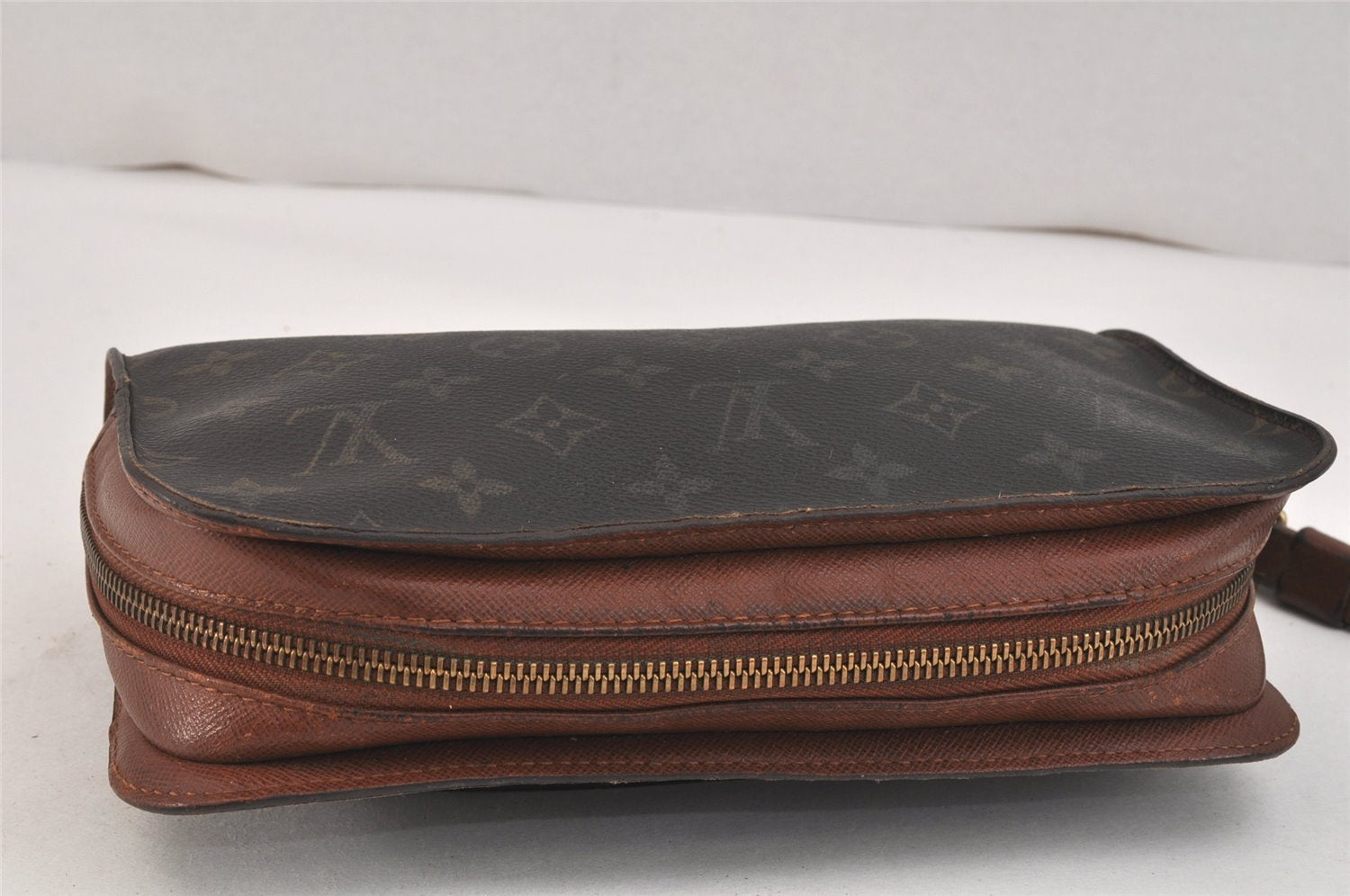 Authentic Louis Vuitton Monogram Orsay Clutch Hand Bag Purse M51790 LV 3598K