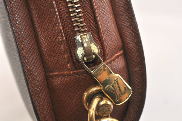 Authentic Louis Vuitton Monogram Orsay Clutch Hand Bag Purse M51790 LV 3598K