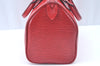Authentic Louis Vuitton Epi Speedy 25 Hand Boston Bag Red M43017 LV 3600I