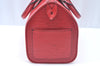 Authentic Louis Vuitton Epi Speedy 25 Hand Boston Bag Red M43017 LV 3600I
