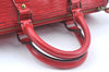 Authentic Louis Vuitton Epi Speedy 25 Hand Boston Bag Red M43017 LV 3600I