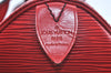 Authentic Louis Vuitton Epi Speedy 25 Hand Boston Bag Red M43017 LV 3600I