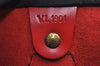 Authentic Louis Vuitton Epi Speedy 25 Hand Boston Bag Red M43017 LV 3600I