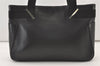 Authentic GUCCI Vintage Shoulder Tote Bag Leather 73983 Black 3600J
