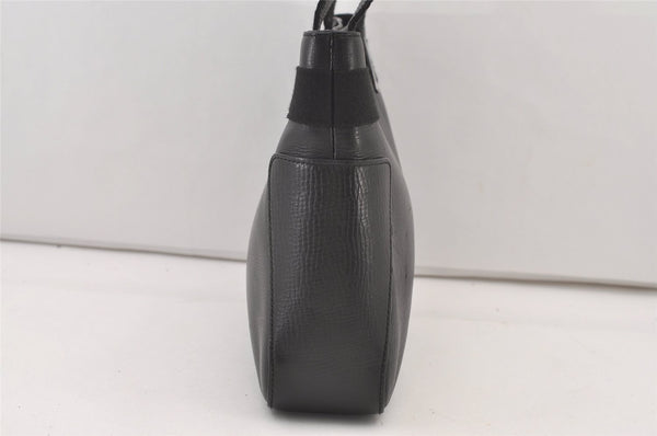 Authentic GUCCI Vintage Shoulder Tote Bag Leather 73983 Black 3600J