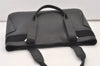 Authentic GUCCI Vintage Shoulder Tote Bag Leather 73983 Black 3600J