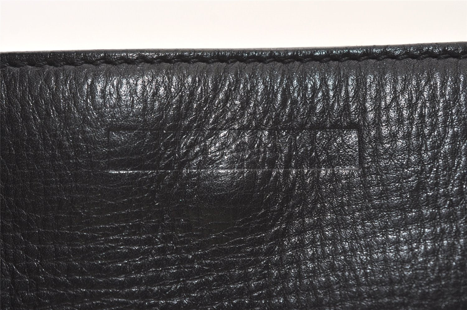 Authentic GUCCI Vintage Shoulder Tote Bag Leather 73983 Black 3600J