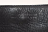 Authentic GUCCI Vintage Shoulder Tote Bag Leather 73983 Black 3600J