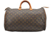 Authentic Louis Vuitton Monogram Speedy 40 Hand Boston Bag M41522 LV 3600K