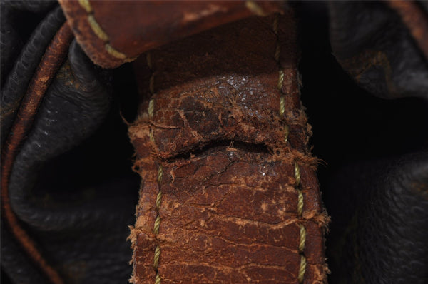 Authentic Louis Vuitton Monogram Saumur 35 Shoulder Cross Bag M42254 LV 3602I