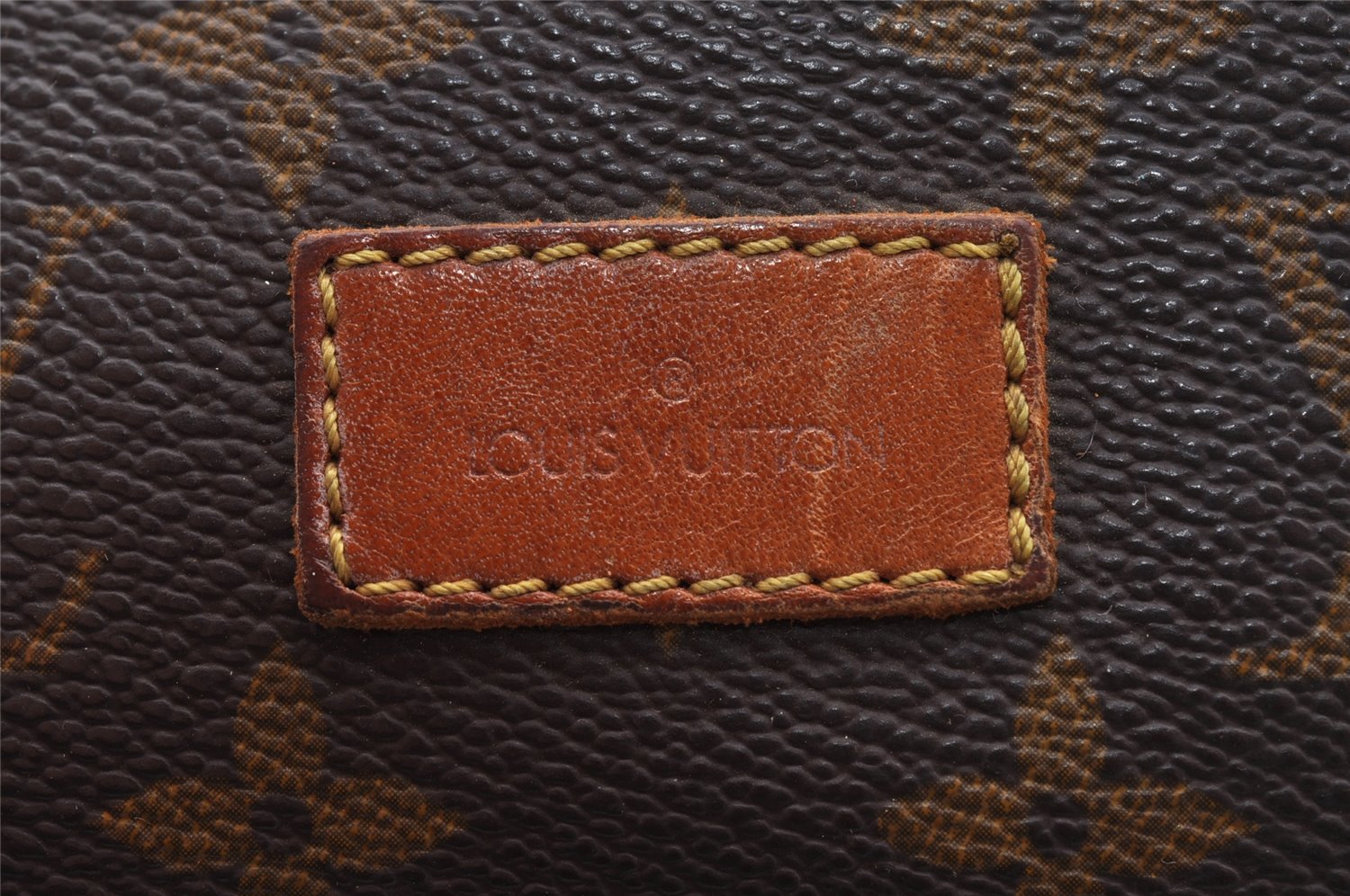 Authentic Louis Vuitton Monogram Saumur 35 Shoulder Cross Bag M42254 LV 3602I