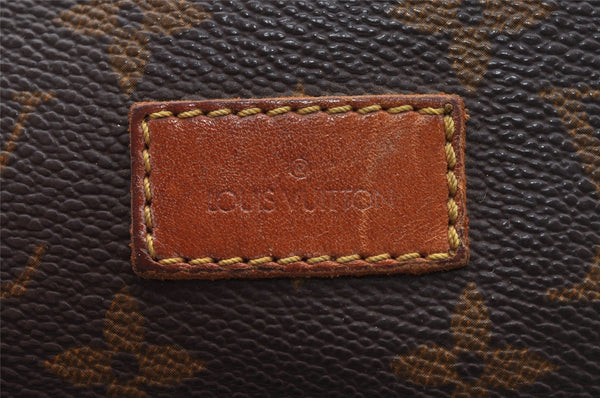 Authentic Louis Vuitton Monogram Saumur 35 Shoulder Cross Bag M42254 LV 3602I