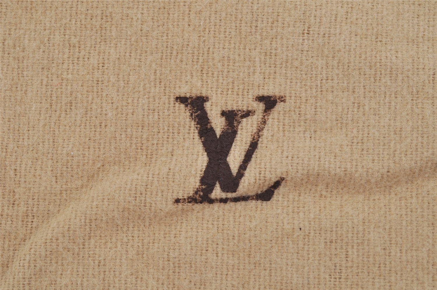 Authentic Louis Vuitton Dust Bag 10 Set Cotton Beige 11.8x7.5x0.2 LV 3602J