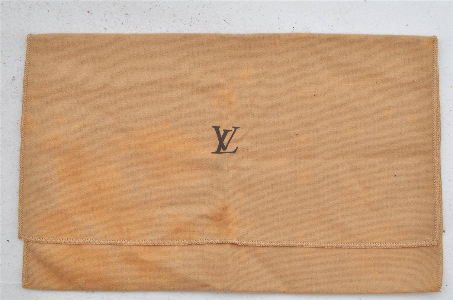 Authentic Louis Vuitton Dust Bag 10 Set Cotton Beige 11.8x7.5x0.2 LV 3602J
