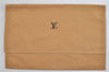 Authentic Louis Vuitton Dust Bag 10 Set Cotton Beige 11.8x7.5x0.2 LV 3602J